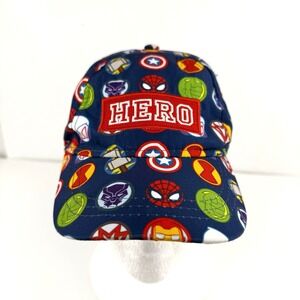 Marvel Super Hero Adventure Baseball Cap Hat Kid Boy OSFM Embroidered Strap Back